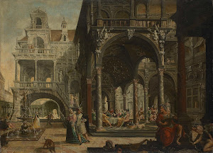 RIJKS: Hendrick Aerts: Imaginary Renaissance Palace 1602