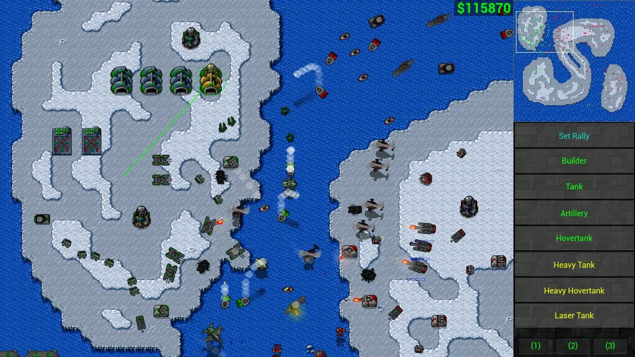   Rusted Warfare - RTS Strategy: captura de tela 