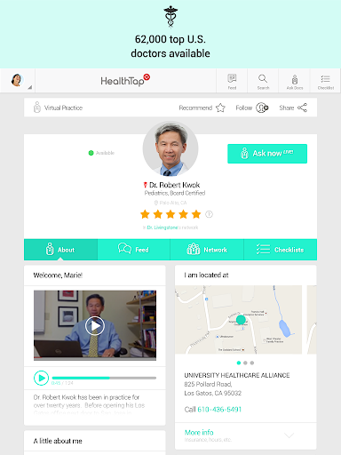 【免費健康App】HealthTap-APP點子