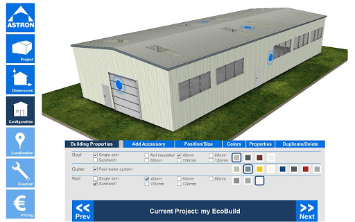 EcoBuild Building Configurator