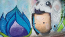 Mural Oso Panda 
