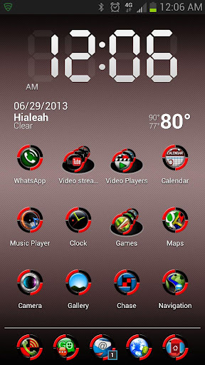 HD Icons: Red Bio-Sphere