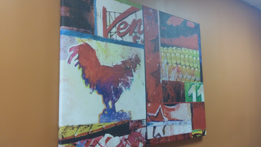 Rooster Mural