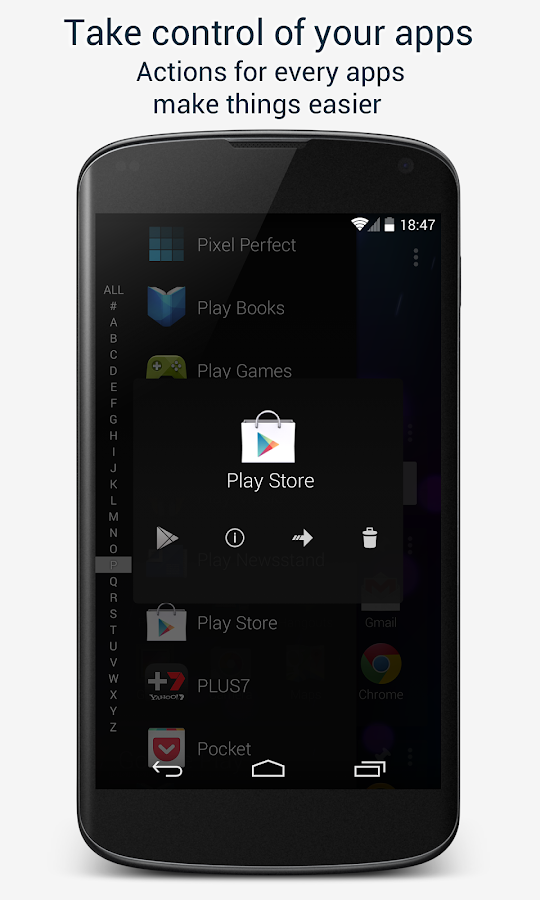    2tap Launcher Pro- screenshot  