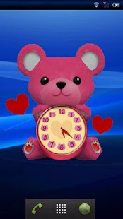 HoneyBear ClockWidget