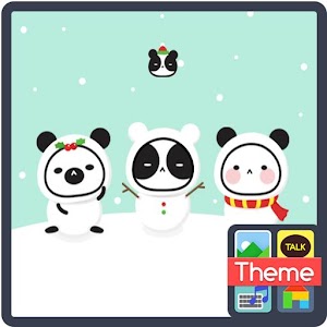 폰 테마샵 판다 스노우맨 고락커 테마.apk 1.00
