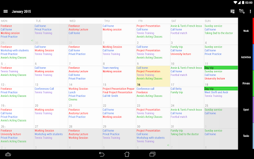 Business Calendar 2 - screenshot thumbnail