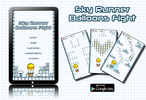 Sky Runner Balloons Fight