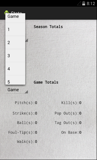 Pitch Count Extream Screen 3