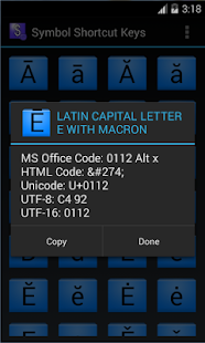 Lastest Symbols Shortcuts APK for PC