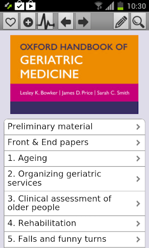 【免費醫療App】Oxford Handbook Geria. Med. 2E-APP點子