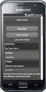 Nick Jonas lyrics Screenshots 4