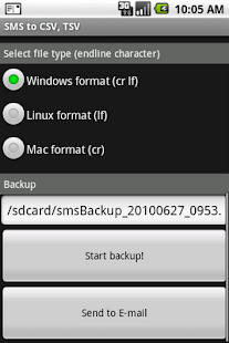 How to mod SMS Exporter to CSV, TSV 1.0 mod apk for pc
