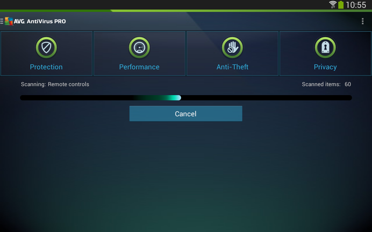 AntiVirus PRO Mobile Security - screenshot