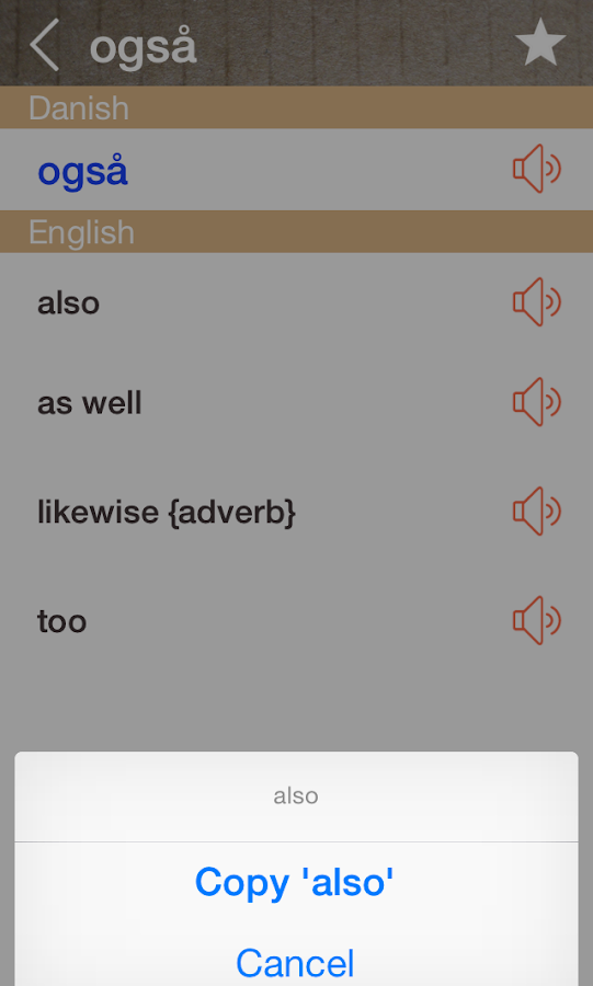 Danish English Dictionary & Translator Free Android Apps on Google Play