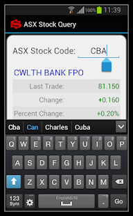 Lastest ASX Stock Query APK for Android