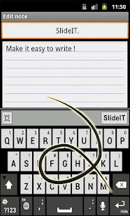 Free Download SlideIT Moon Rock Skin APK for Android
