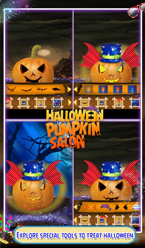Halloween Pumpkin Salon Screen 3