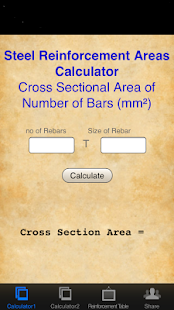 Download Reinforcement Areas Calculator APK for PC