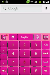 Pink Way Love GO Keyboard - screenshot thumbnail