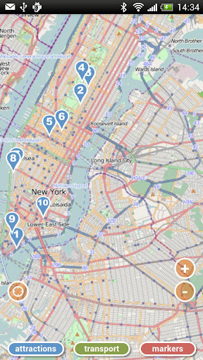 NYC New York Offline Map Guide