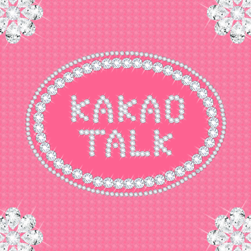 KakaoTalk主題 粉红色鑽石(首饰,饰物)主題 生活 App LOGO-APP開箱王