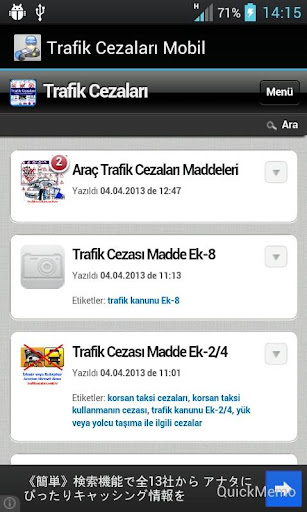 Trafik Cezaları Mobil