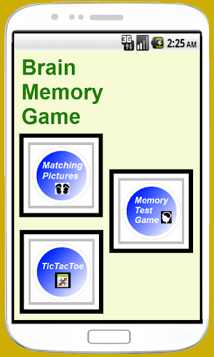 Brain Memory Game