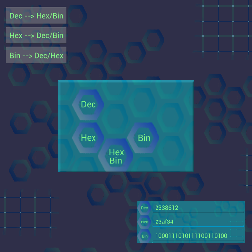 Hex Bin Converter Free LOGO-APP點子