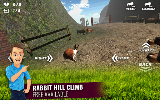 【免費賽車遊戲App】Cute Rabbits Hill Climb-APP點子