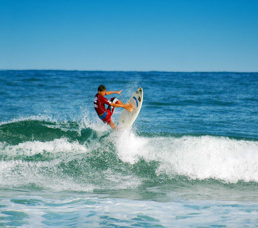 Surfing-Sayulita-Nayarit-Mexico - Surfing in Sayulita, along Riviera Nayarit on the west coast of Mexico.