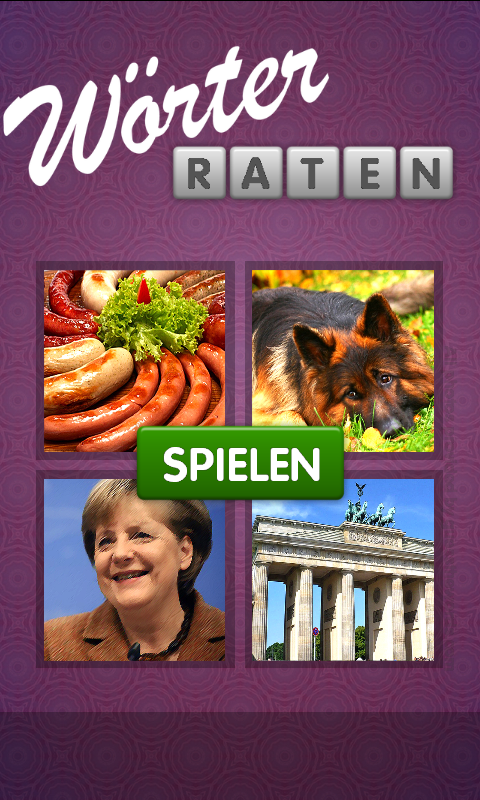 Android application Guess a Word screenshort