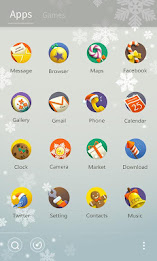Christmas GO Launcher Theme by ZT.art poster 3