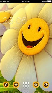 download Smile CLauncher Theme free