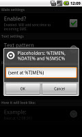 SMS Sent Time APK Ekran Görüntüsü Küçük Resim #3