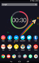 Aurora UI Zooper widget poster 7