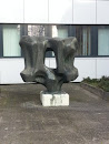 Skulptur an der Agentur für Arbeit