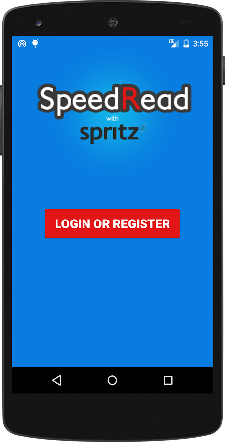    SpeedRead With Spritz- screenshot  