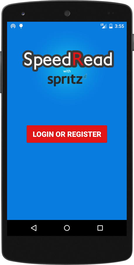 SpeedRead With Spritz- screenshot SpeedRead With Spritz- screenshot