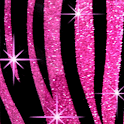 Pink Zebra Bling LWP logo