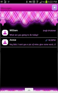 How to download GO SMS - Bubble Purple Stars lastet apk for android