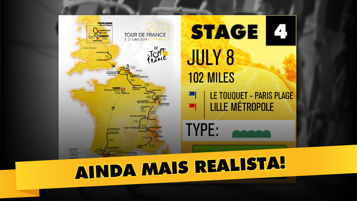 Tour de France 2014 - o jogo - screenshot