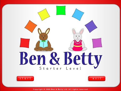 Android application Ben &amp; Betty (Starter - Book 2) screenshort