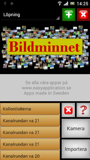 Bildminnet