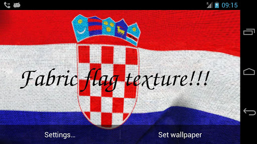 【免費個人化App】3D Croatia Flag Anthem LWP-APP點子