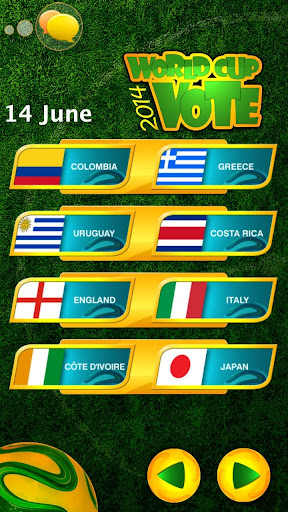 Vote Brazil 2014 World Cup PRO