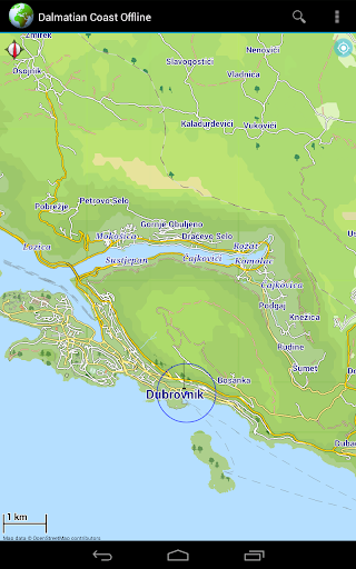 【免費旅遊App】Offline Map Dalmatian Coast-APP點子