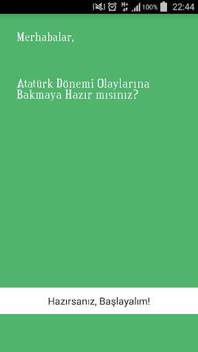Atatürk Dönemi Olayları