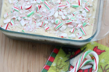 Peppermint Bark Brownies