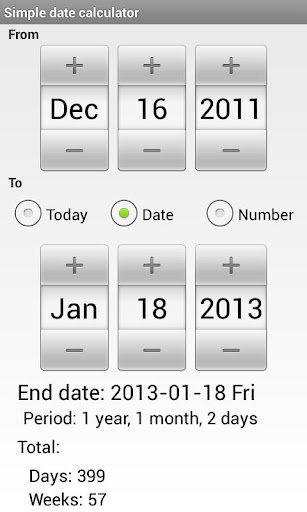【免費工具App】Simple Date Calculator-APP點子